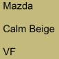 Preview: Mazda, Calm Beige, VF.